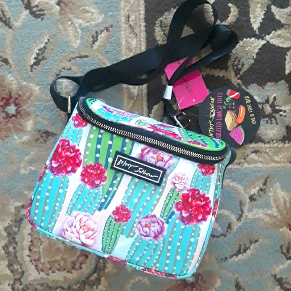 2x*Host Pick*Betsey Johnson cube lunch bag - Picture 4 of 16